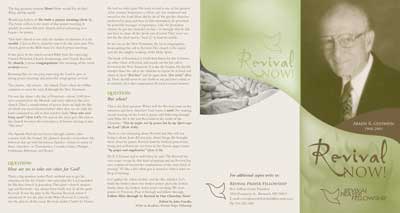Revival Prayer Brochure
